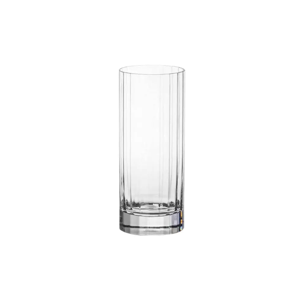 D Still Unbreakable Bamboo Highball Polycarbonate 550ml: Pack of 4 Tumblers