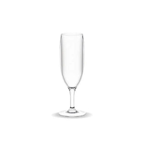 D Still Unbreakable Essentials Champagne Polycarbonate 175ml: Pack of 4 Stemware