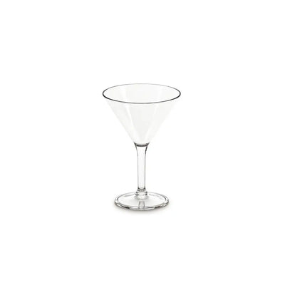 D Still Unbreakable Essentials Martini Polycarbonate 280ml: Pack of 4 Stemware