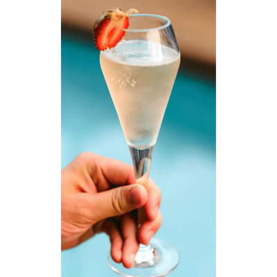 D-Still Unbreakable Sipeasy Prosecco Polycarbonate - 200ml: Pack of 4 - Stemware