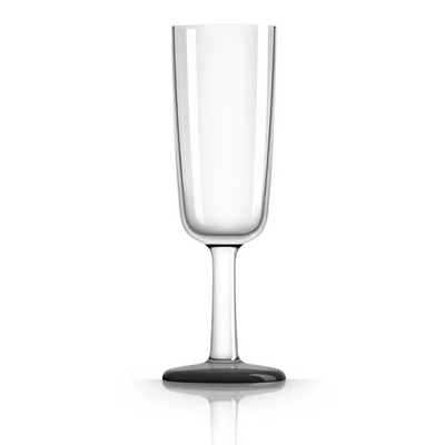 Flute Unbreakable Marc Newson 180mL Tritan Black (Non slip base) Champagne Glasses