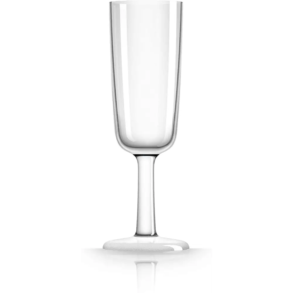 Flute Unbreakable Marc Newson 180mL Tritan Clear Champagne Glasses