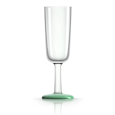 Flute Unbreakable Marc Newson 180mL Tritan Glow in the Dark (Non slip base) Champagne Glasses