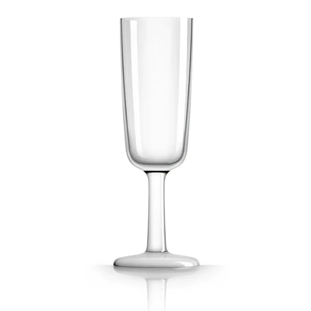 Flute Unbreakable Marc Newson 180mL Tritan White (Non slip base) Champagne Glasses