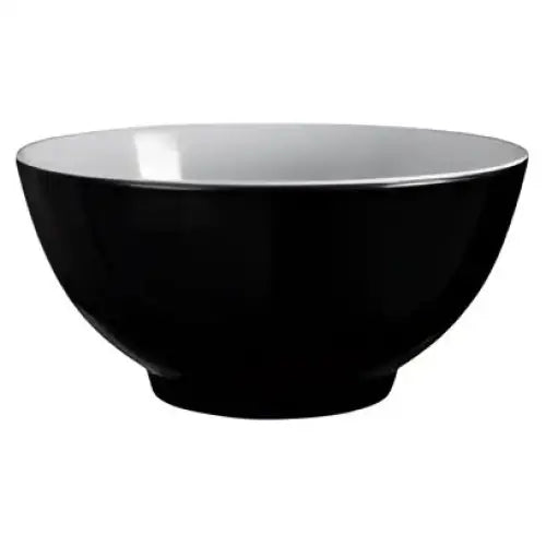 Melamine Bowl 150mm: Pack of 6 Black Bowls