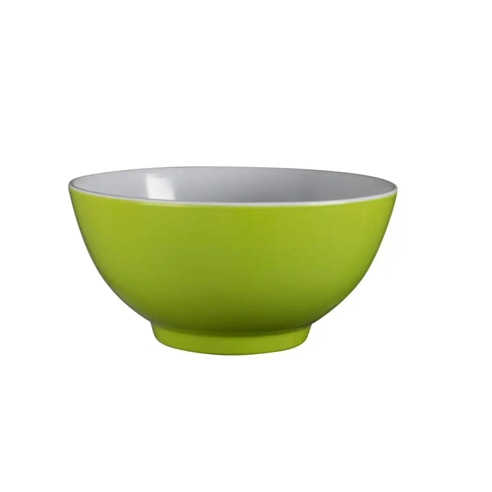Melamine Bowl 150mm: Pack of 6 Lime Green Bowls