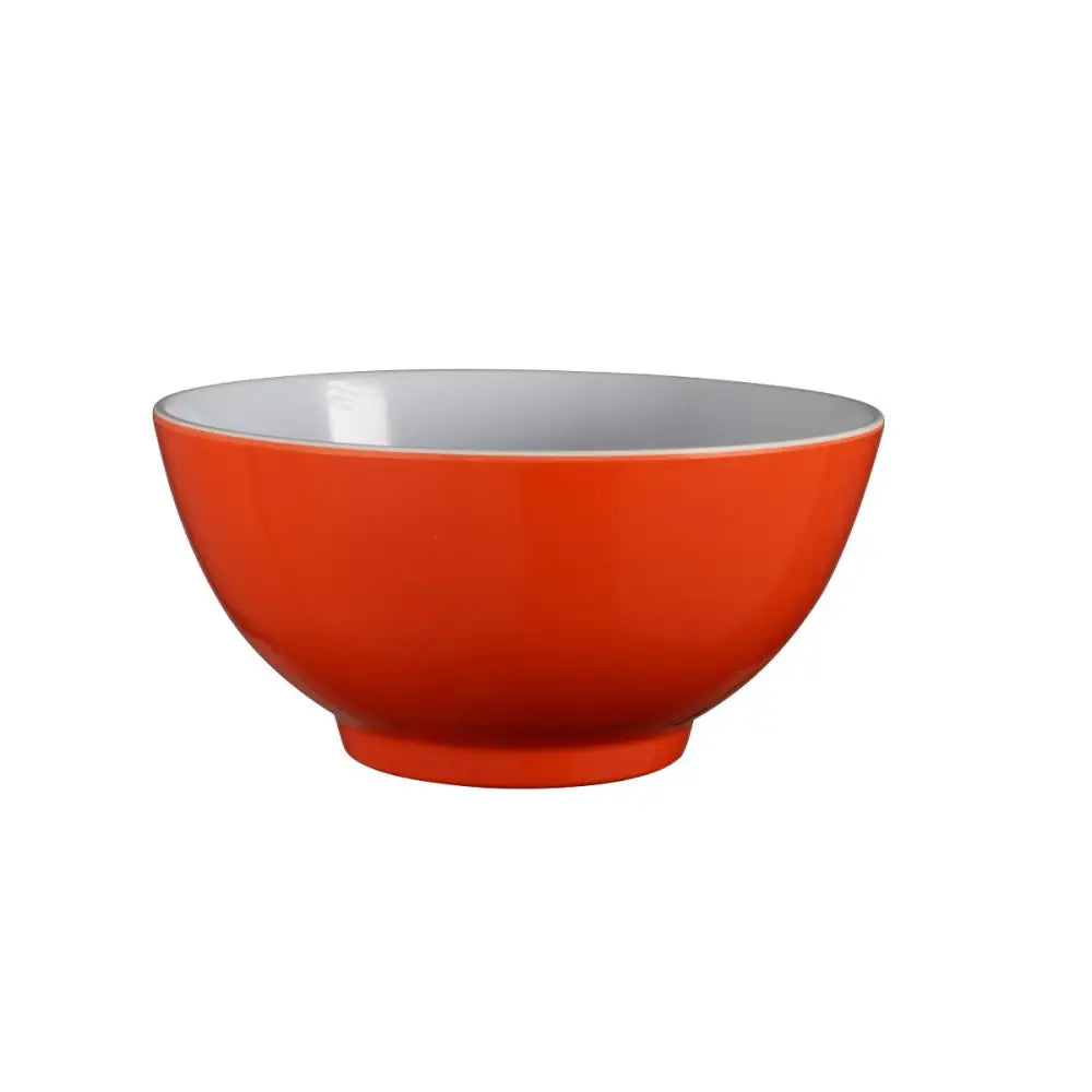 Melamine Bowl 150mm: Pack of 6 Orange Bowls