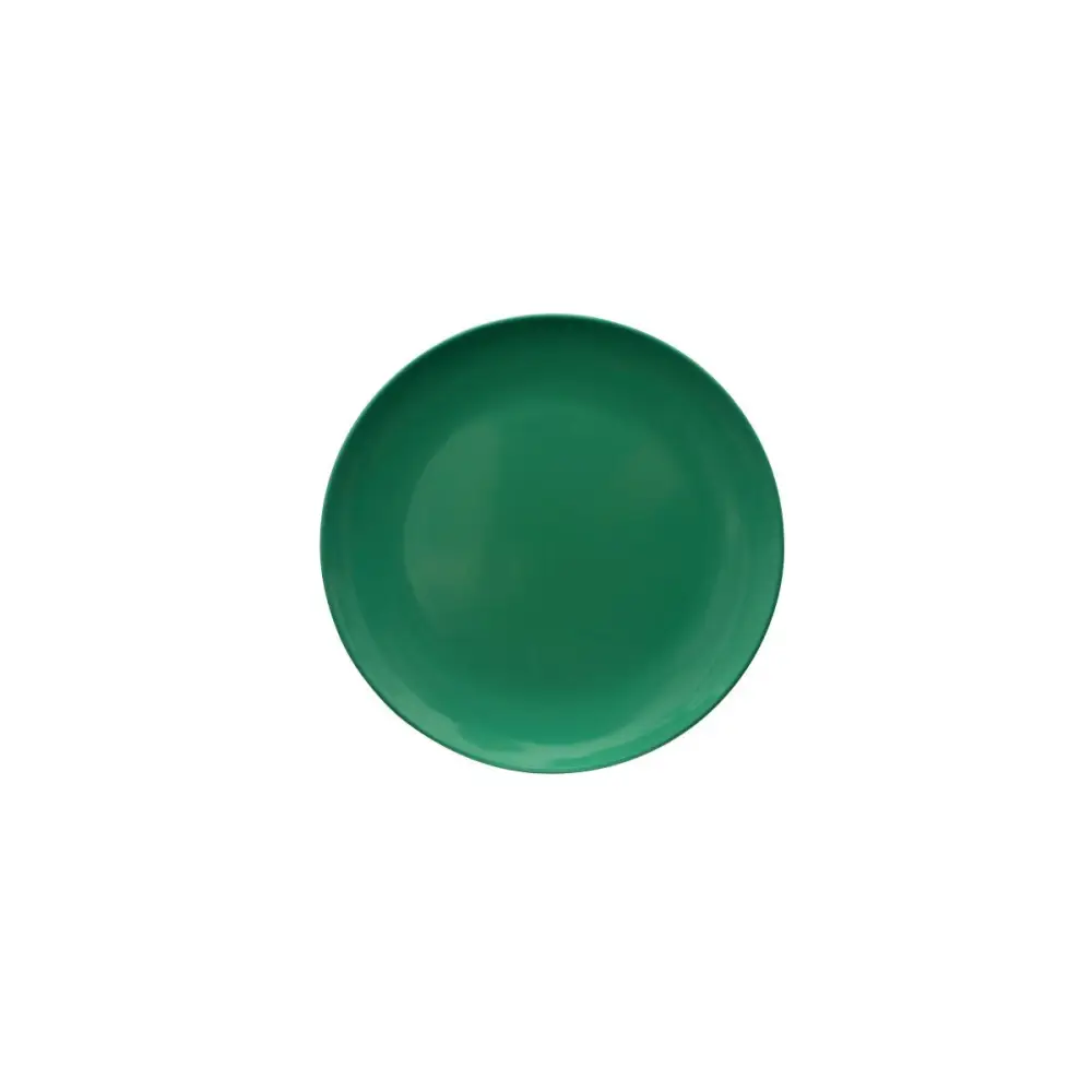 Melamine Plate 200mm: Pack of 6 Green Plate