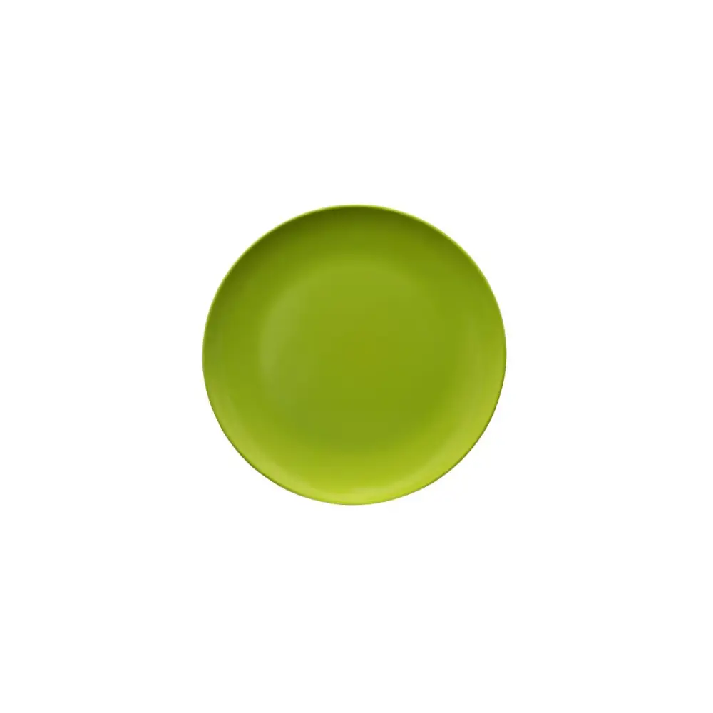 Melamine Plate 200mm: Pack of 6 Lime Green Plate