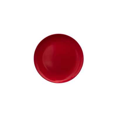 Melamine Plate 200mm: Pack of 6 Red Plate