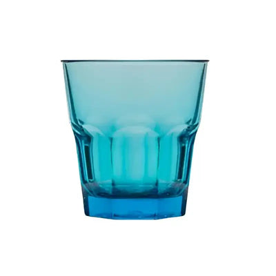 Unbreakable Coloured Rocks Tumblers 240mL Polycarbonate Aqua Tumblers
