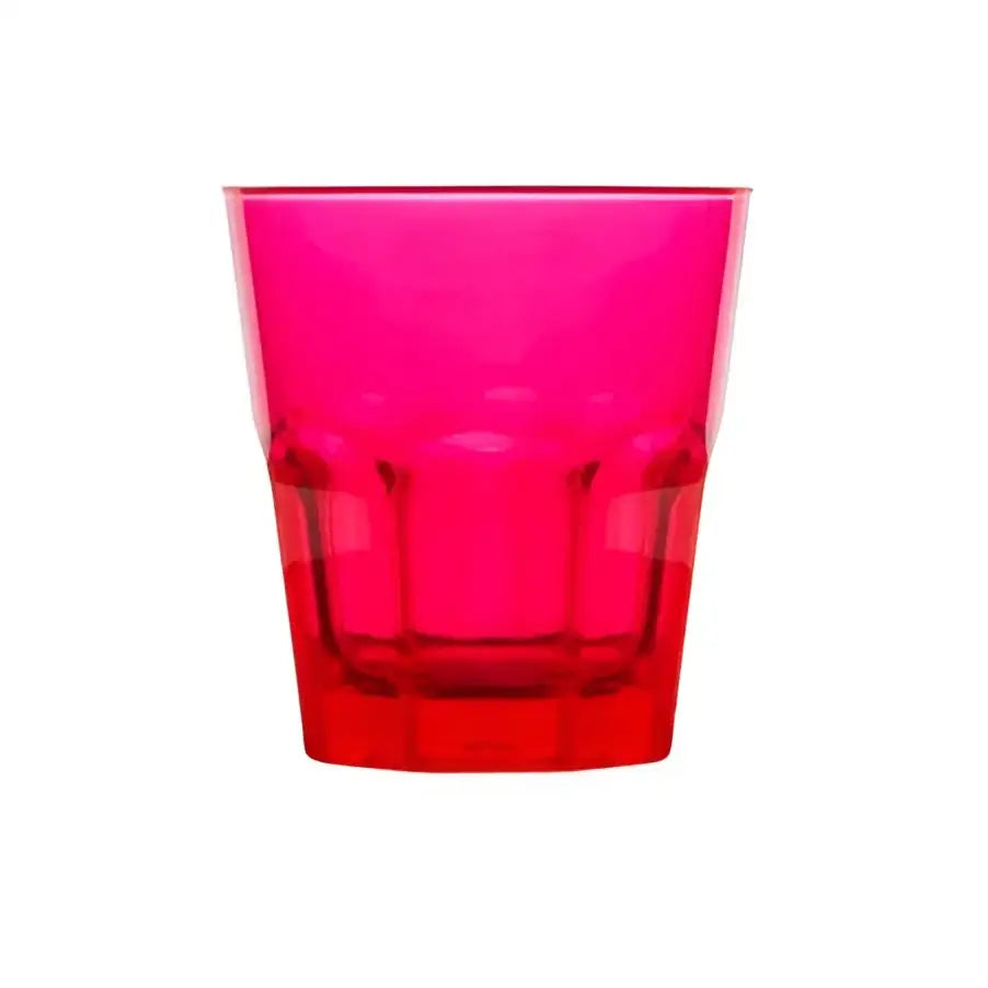 Unbreakable Coloured Rock Tumblers 240ml, Polycarbonate, Cocktail - Unbreakable Drinkware