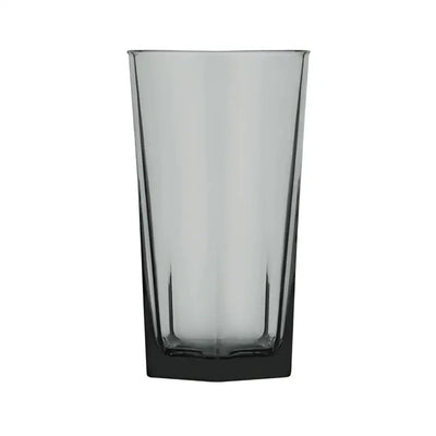 The Jasper 335mL polycarbonate highball features a glass-like finish, thick base, and stackable design, perfect for beers, cocktails, and soft drinks. -Unbreakable Drinkware