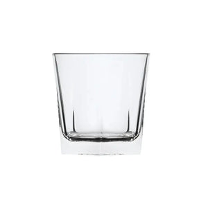 The Jasper 270mL polycarbonate tumbler boasts a glass-like finish, thick base, and stackable design, ideal for cocktails in bars and homes. -Unbreakable Drinkware