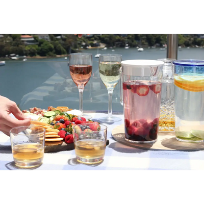 Unbreakable Palm Wine 350ml Wine Glasses