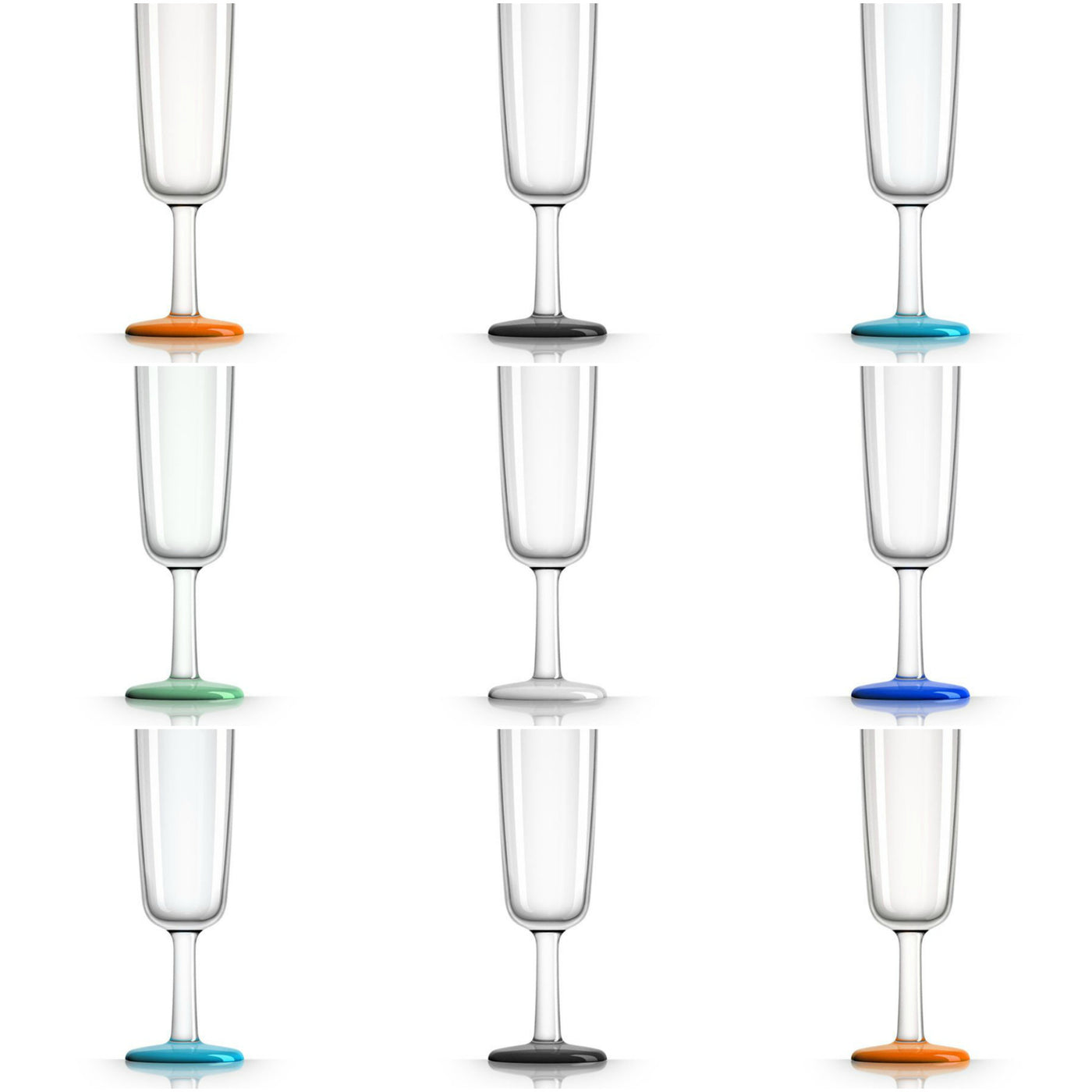 Unbreakable Marc Newson Flute Glass 180mL, Cocktail - Unbreakable Drinkware
